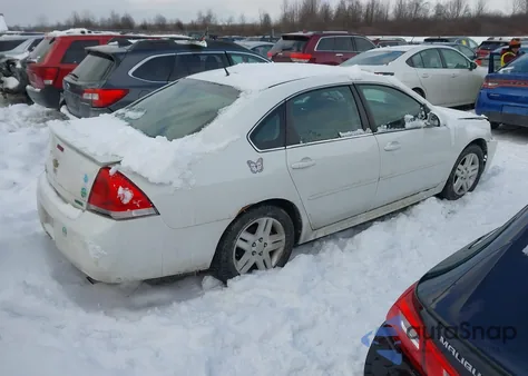 2012 Chevrolet Impala Lt из США, поврежденный, VIN 2G1WG5E39C1266933